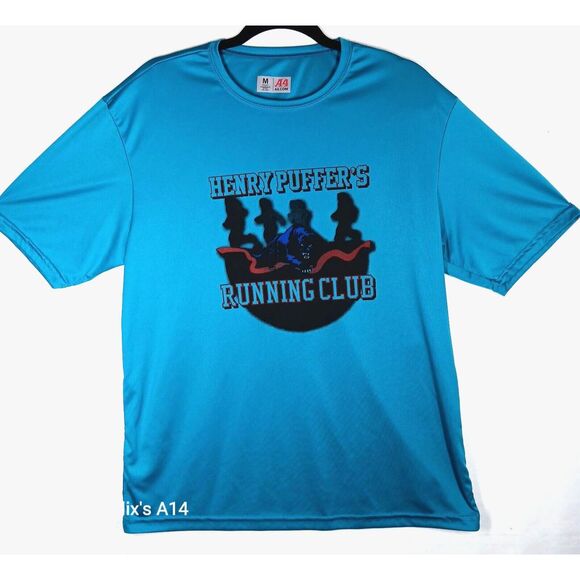 A4 Men's Dri-Fit Workout Running Cooling Performance T-Shirt‎ Medium - Picture 1 of 8